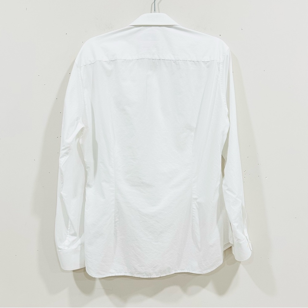 Ted Baker Endurance White Dress‎ Shirt Men’s Size 17 Slim Fit Long Sleeve - Picture 2 of 6